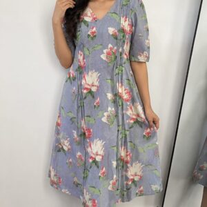 IMG-20260723-WA0006 GreyFloral Pintuck Kurta